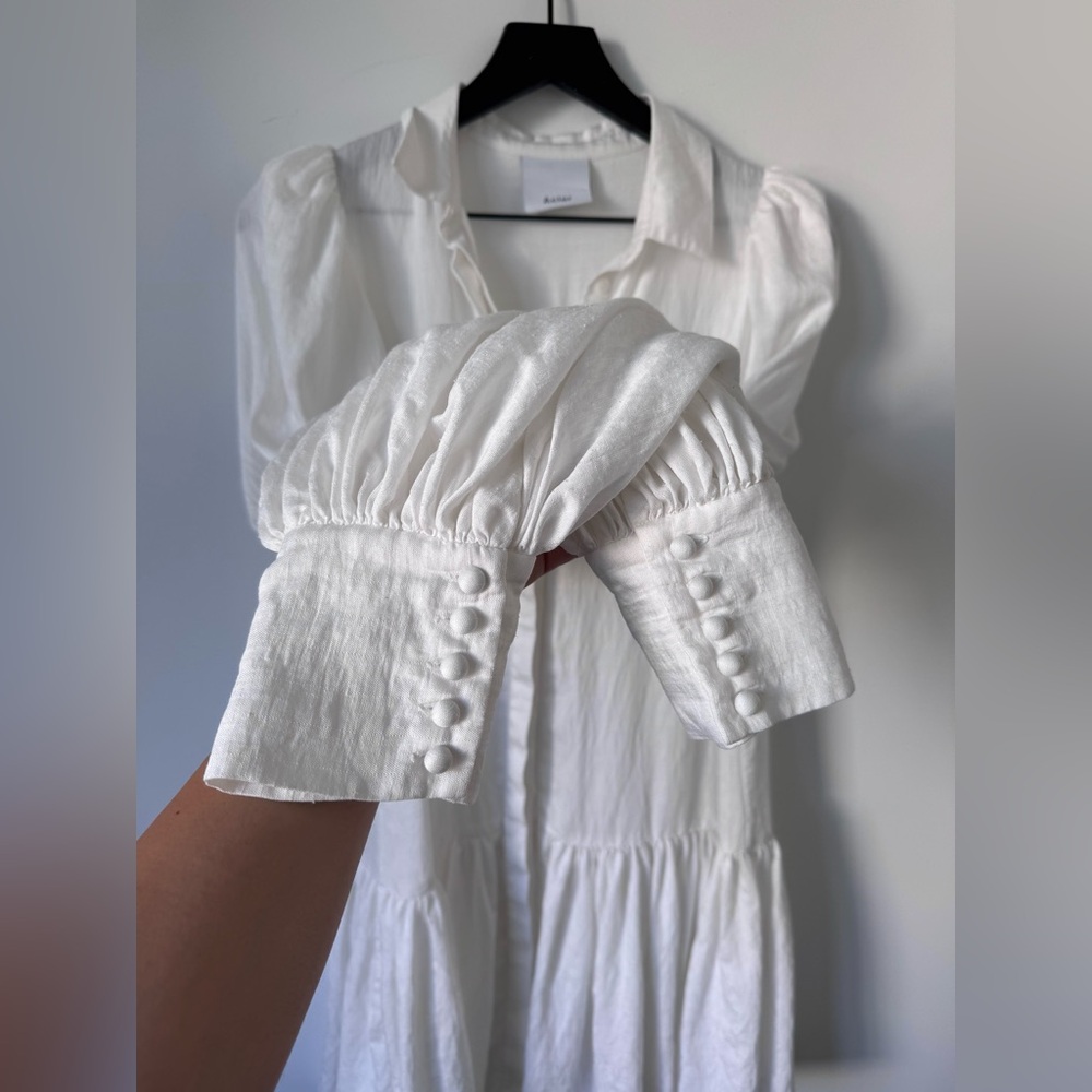 Acler Sherwood Dress in White - Size S - Picture 4 of 13
